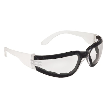 Sunbelt Safety Glasses, Shield, Full Frame 5.64" x2.05" x1.71" A-B1SG554